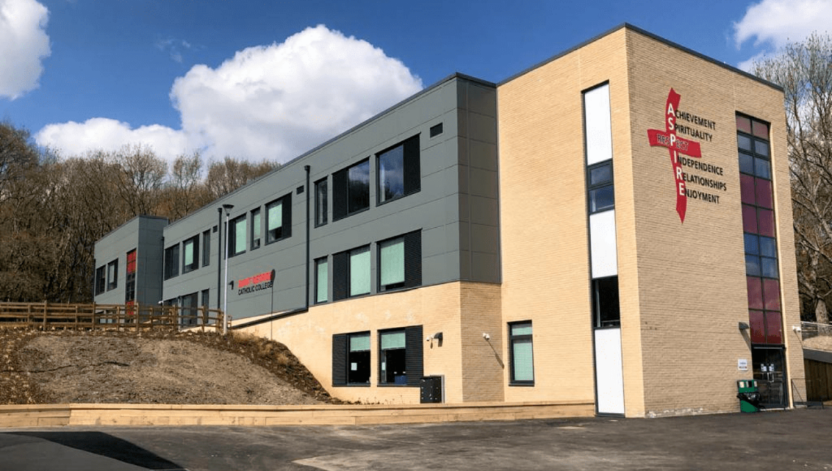 Design and Installation of Three-Storey Science Block Hythe Building Services School Construction